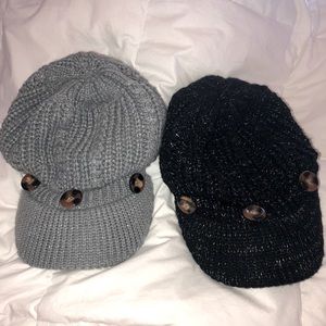 🦃 Women’s Deep Billed Crochet Beanies